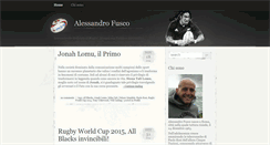 Desktop Screenshot of alessandrofusco.com